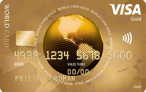 Jetzt Ihre Visa World Card Gold Kreditkarte beantragen.